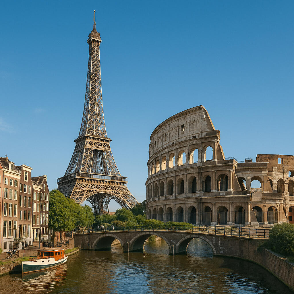 Europa a crédito Europa financiado Europa a pagos